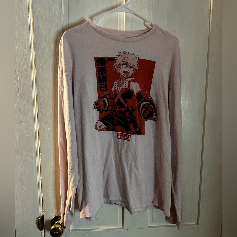 My hero academia bakugo shirt